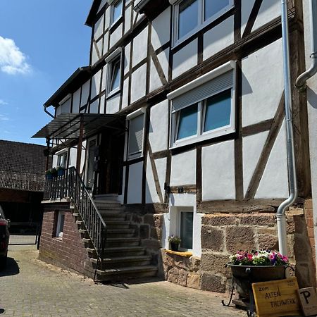 Ferienwohnung Zum Alten Fachwerk Melsungen Exteriér fotografie
